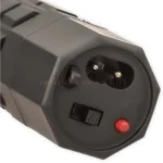 Stun Gun featuring a built-in flashlight and matching holster
