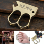 Trench Bottle Opener - One-Piece Antique Brass