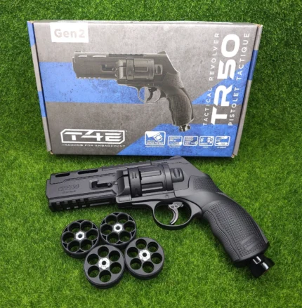 Umarex T4E TR 50 Gen 2 CO2 Paintball Marker Revolver .50