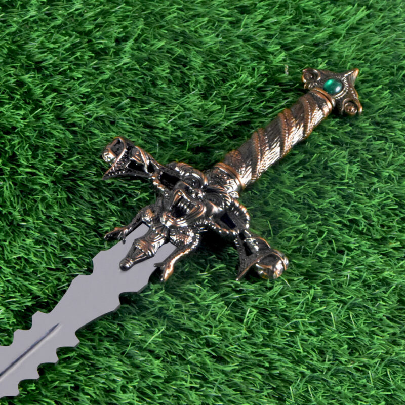 Gold and Ruby Merlin Sword