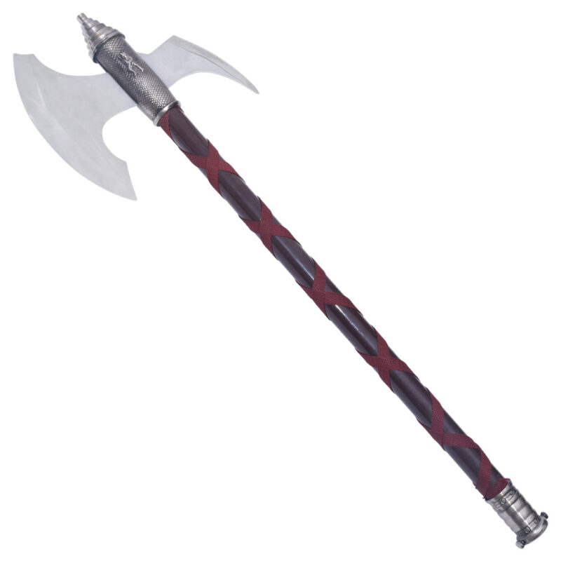 Double Headed Medieval Armor Replica Battle Axe