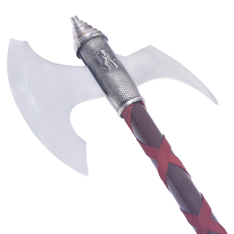 Double Headed Medieval Armor Replica Battle Axe