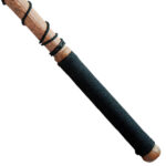 Wooden Skull Mace Total Lenth27.5"