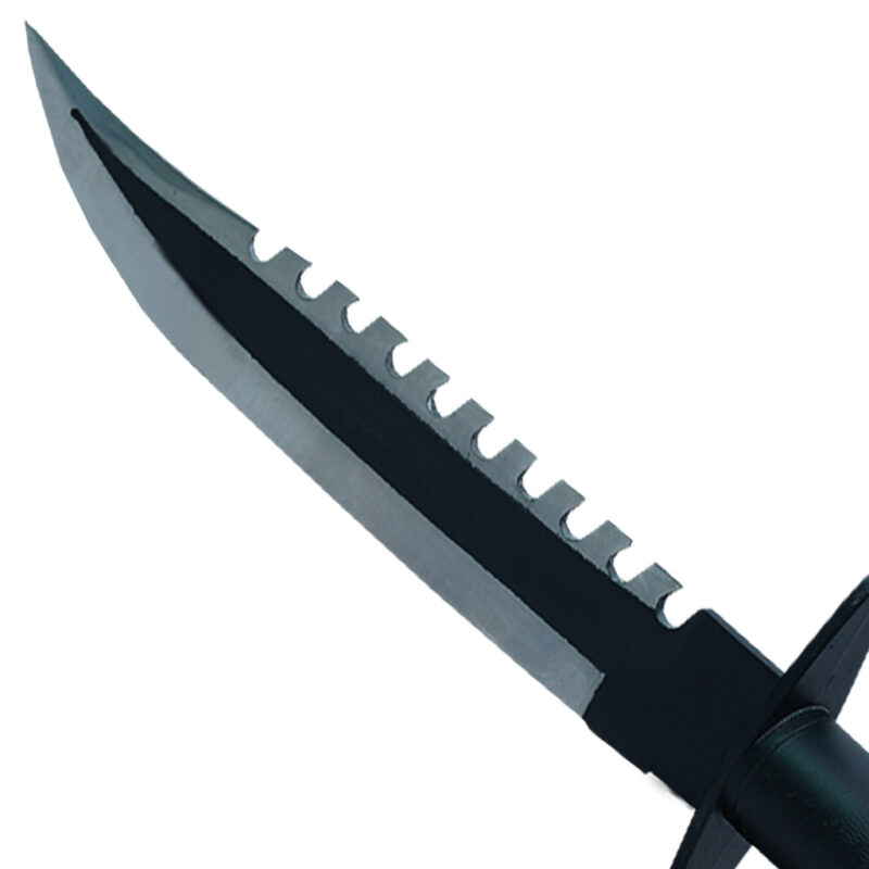 Blade of Black Rambo Knife First Blood Part 1 Replica
