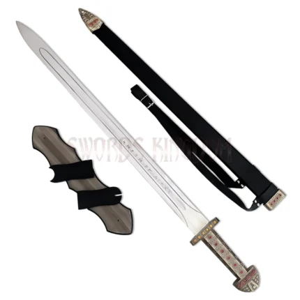 Viking Sword of King Ragnar Lothbrok Gold Finished