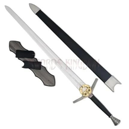 Geralt of Rivia Steel Sword Stainless Steel Blade Detail