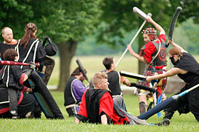 LARP Sword Combat Techniques