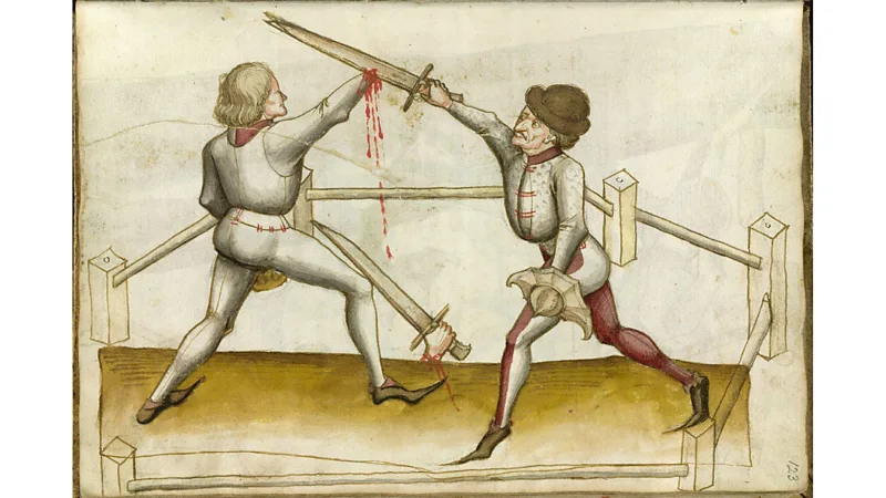 The images in fight books can be decidedly grisly (Credit: Alamy)