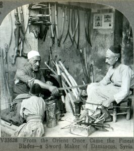 The Craftsmanship Behind Damascus Swords 