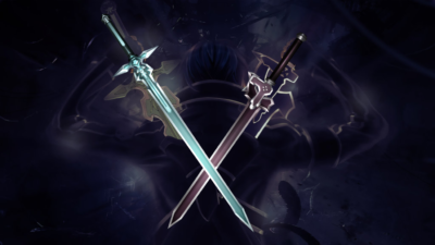 Elucidator and Dark Repulser (Sword Art Online):