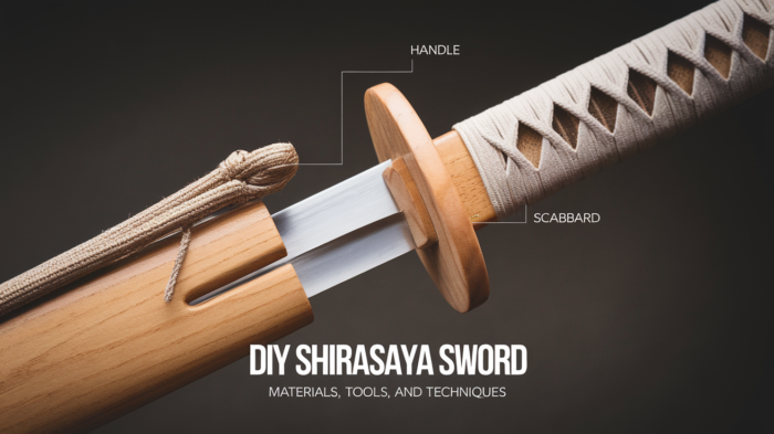 Making a Sword Shirasaya: Beginner's Step-by-Step Guide - SwordsKingdom