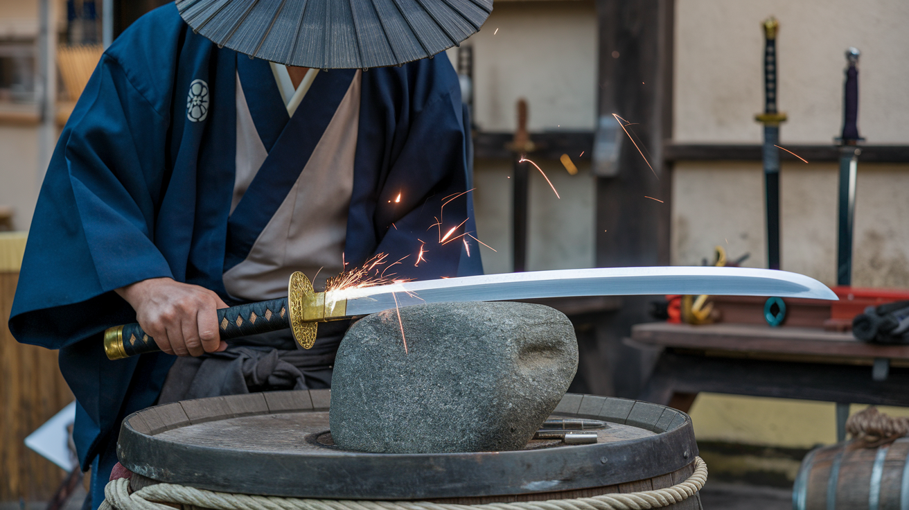 Traditional Sharpening Process