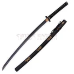 Dragon Japanese full tang black Samurai katana sword