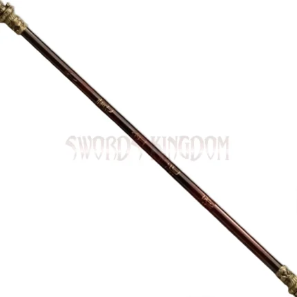 Sun Wukong Ruyi Jingu Bang full metal staff prop from Black Myth Wukong