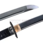 Black Dragon Samurai katana with full tang design