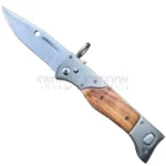 AK47 pocket knife with automatic opening design