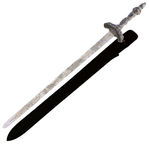 38" Straight Coded Sword in Just $88 (Spring Steel & D2 Steel versions are Available) from Elden Ring Swords-ER Sword
