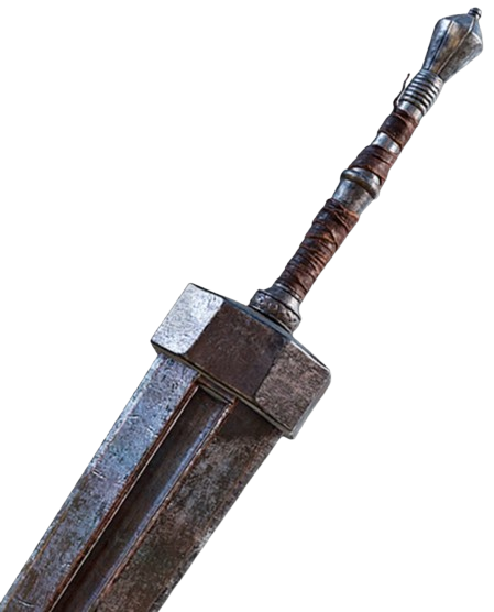 45" Colossal Greatsword of in Just $121 (Spring Steel & D2 Steel versions are Available) from Elden Ring Swords-ER Sword