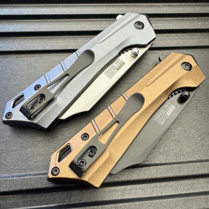 8 Tac Force Cleaver Spring Assisted Pocket Knife
