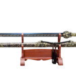 Black gold Samurai sword,Alloy accessories katana,Roasted Blue Japanese handmade,katana swords,best long katana,anime katana,cosplay sword