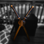 Deadpool Katanas and Sheath (Cosplay Prop)