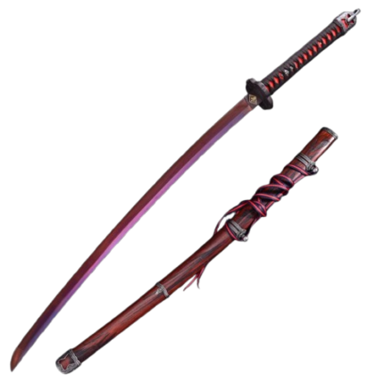 Handmade Mortal Blade Tachi Sword - Hand Forging Full Tang 1095 Steel Japanese Katana Sword Real