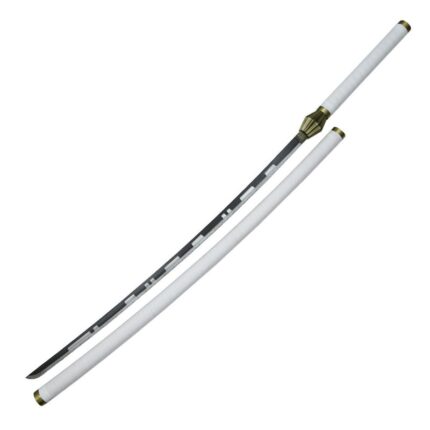 Nozarashi Katana of Kenpachi Zaraki Zanpakuto from the Bleach-White