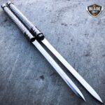 2PC 25" Double Blade Interlocking Samurai Ninja Sword Set