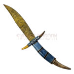 Damascus Bowie Collecting Knife - Image 4