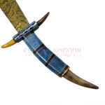 Damascus Bowie Collecting Knife - Image 2