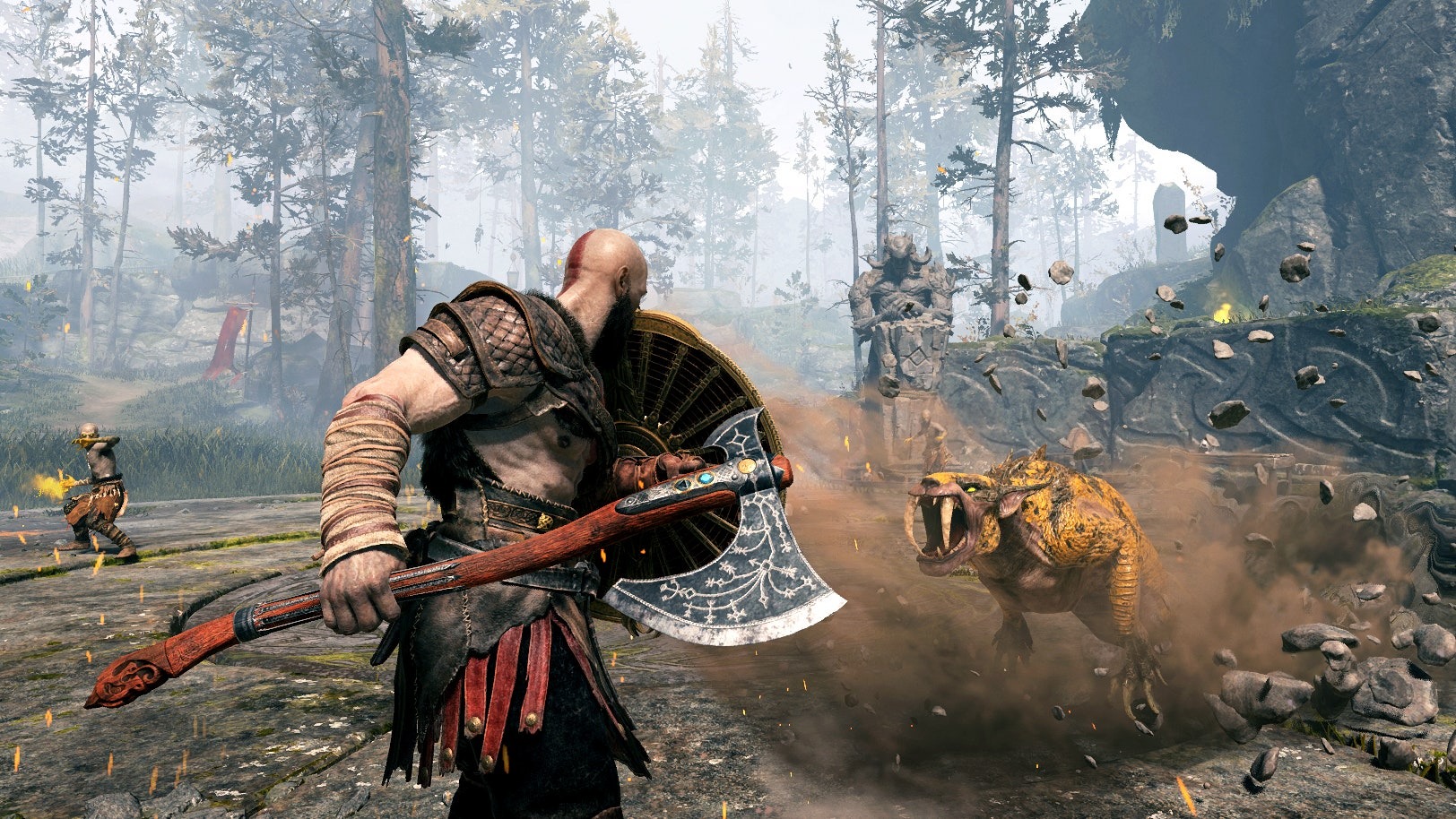 Kratos - The God of War’s Relentless Combat Style