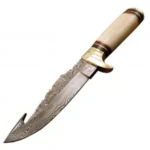 Wooden Handle Damascus Knife Hardwood Fantastic Rock
