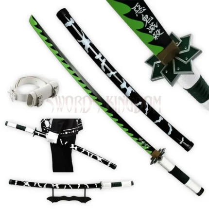 Demon Slayer Katana Bamboo Samurai Anime 41-inch sword