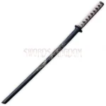 Demon Slayer anime bamboo katana sword with Samurai design