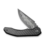 Civivi Bluetick Pocket Knife Twill Carbon Fiber Handle - Image 4
