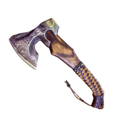 Custom Hand-Forged Valhalla Throwing Tomahawk Viking Axe 