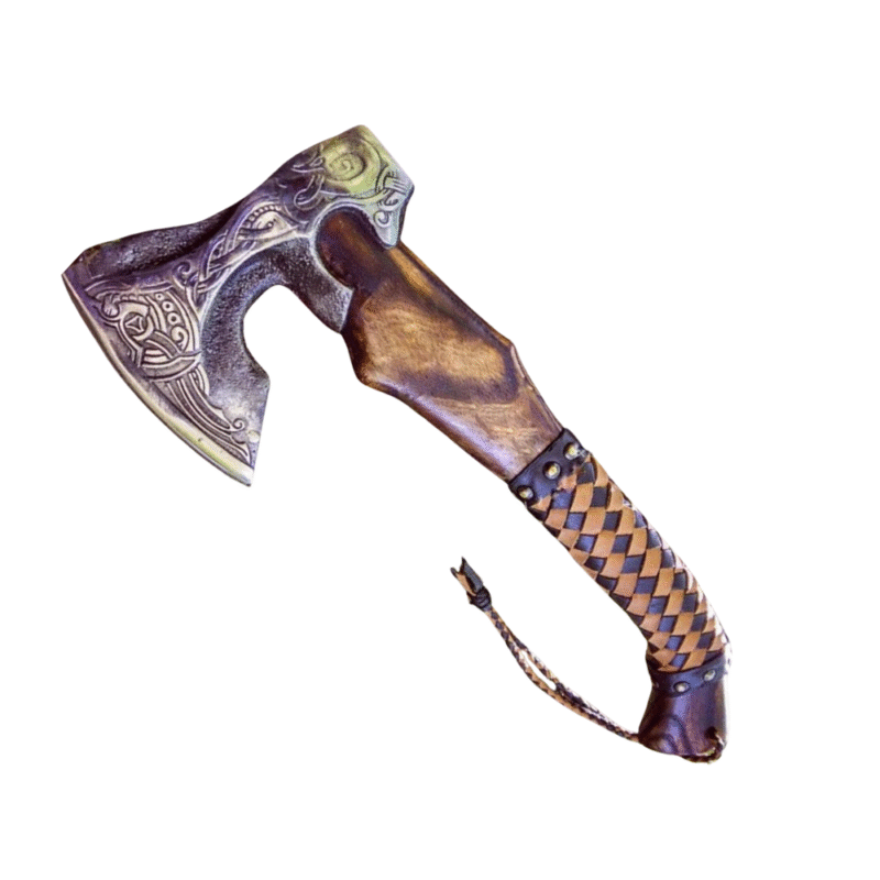 Custom Hand-Forged Valhalla Throwing Tomahawk Viking Axe 