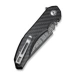 Civivi Bluetick Pocket Knife Twill Carbon Fiber Handle