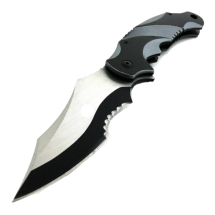 Military Tactical Spring Assisted Open Folding Pocket Knife