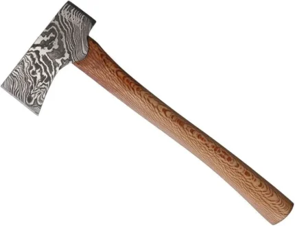 Mini Axe 6.5″ Compact Hatchet with Leather Sheath