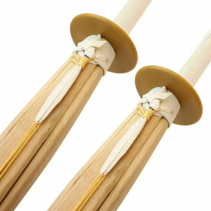 Pair of Kendo Shinai Bamboo Katana Practice Training Swords - Image 3