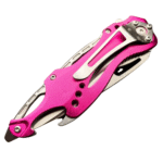 Pink Tactical Folding 8" Knife Spring Assisted Pocket - Image 2