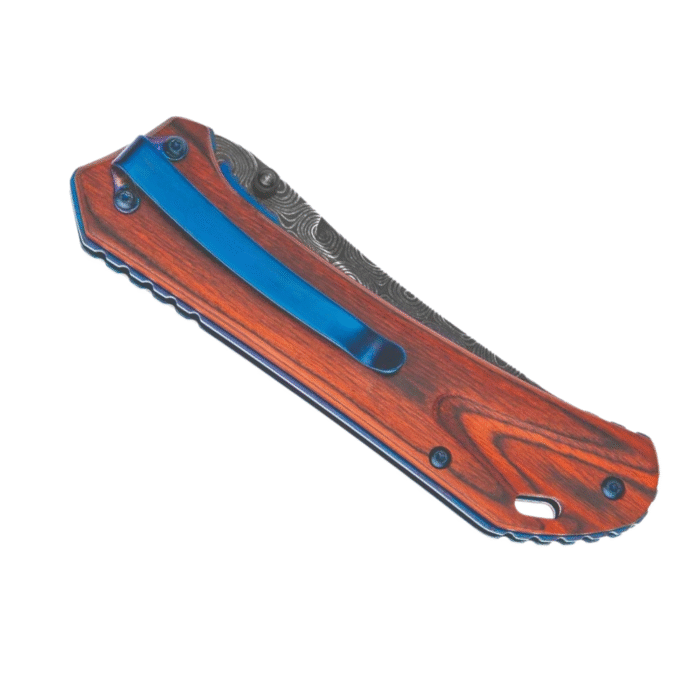 Dark Grey Pocket Knife Spring Assisted Opening Clip