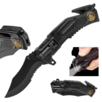 Army Tactical Spring Assisted Rescue Pocket Knife