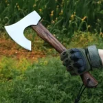 Viking Style Camping Axe – 29″ Hand-Forged Steel
