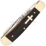 Salvation Trapper pocket knife with engraved John 316 design