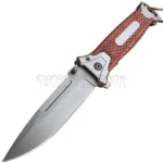 Military-style spring-assisted knife with 8.5-inch design