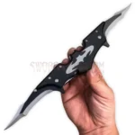 Batman folding pocket knife with assisted opening design