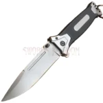 Spring-assisted outdoor combat knife with durable construction