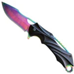 8'' Rainbow Spring Assisted Folding Pocket Knife